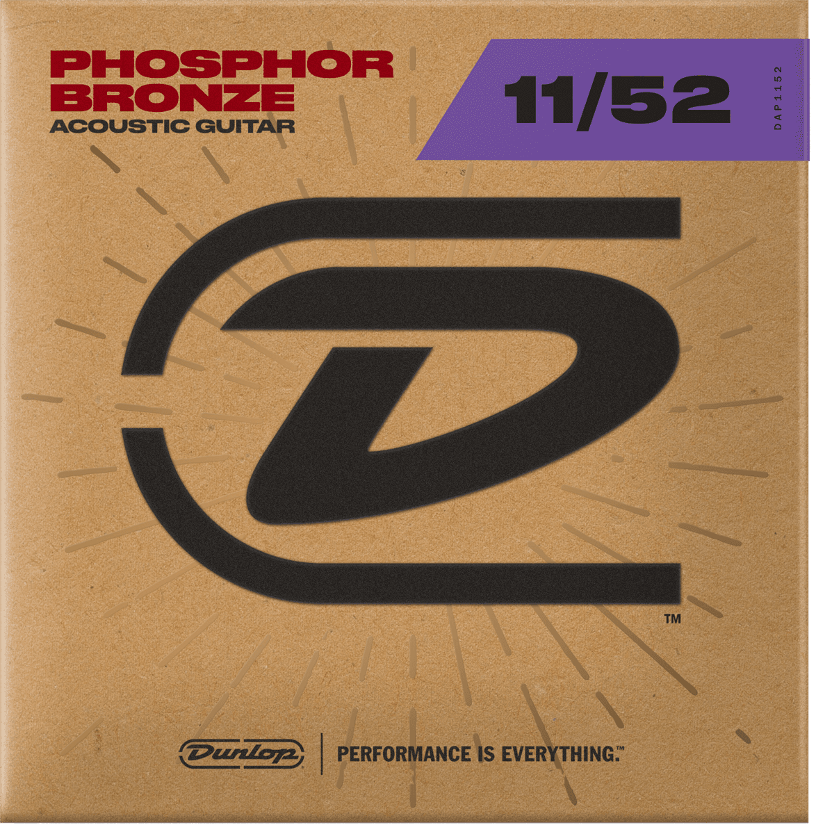 Phosphor Bronze Acoustic Guitar Strings M-LIGHT 11-52