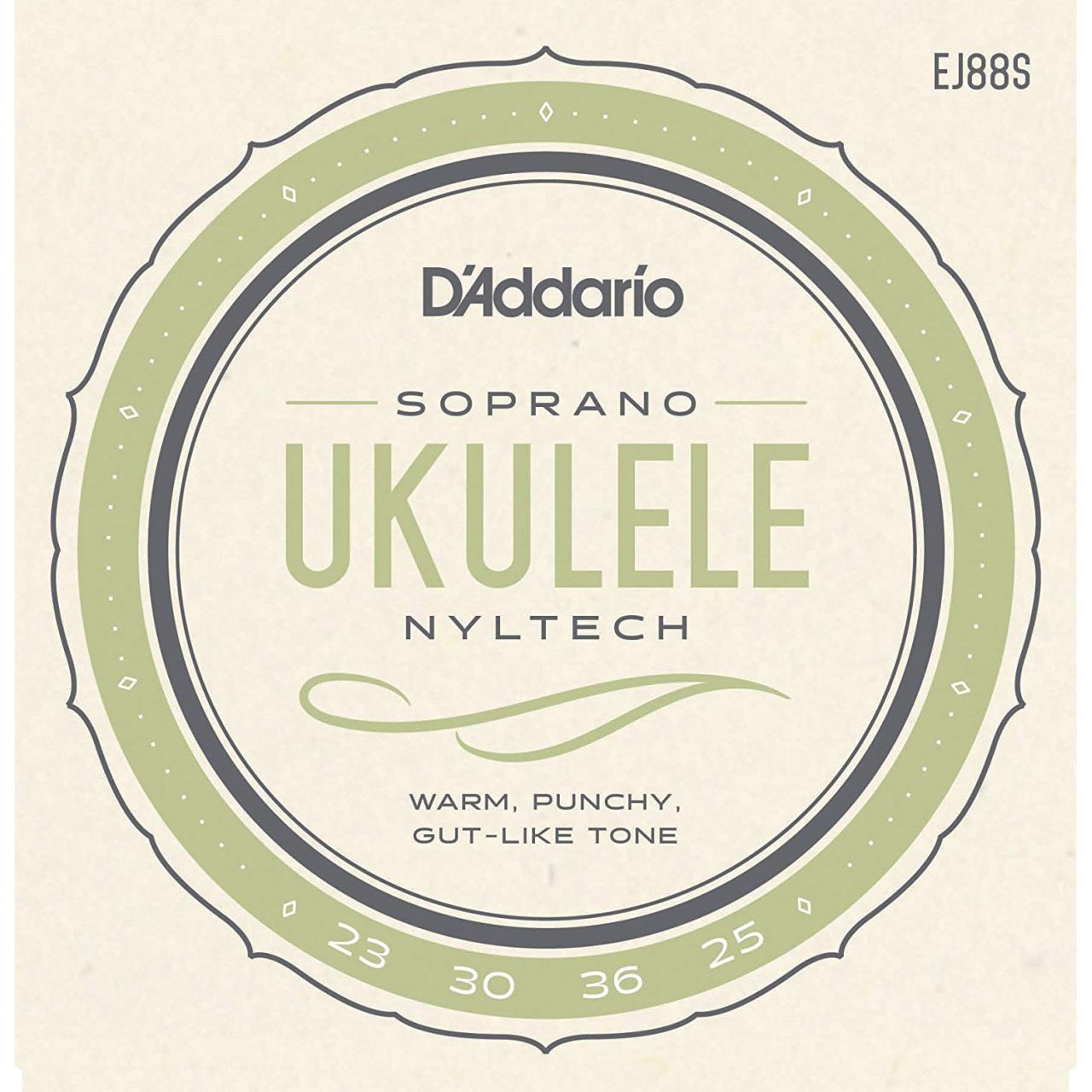 EJ88S Nyltech-Saiten für Sopran-Ukulele
