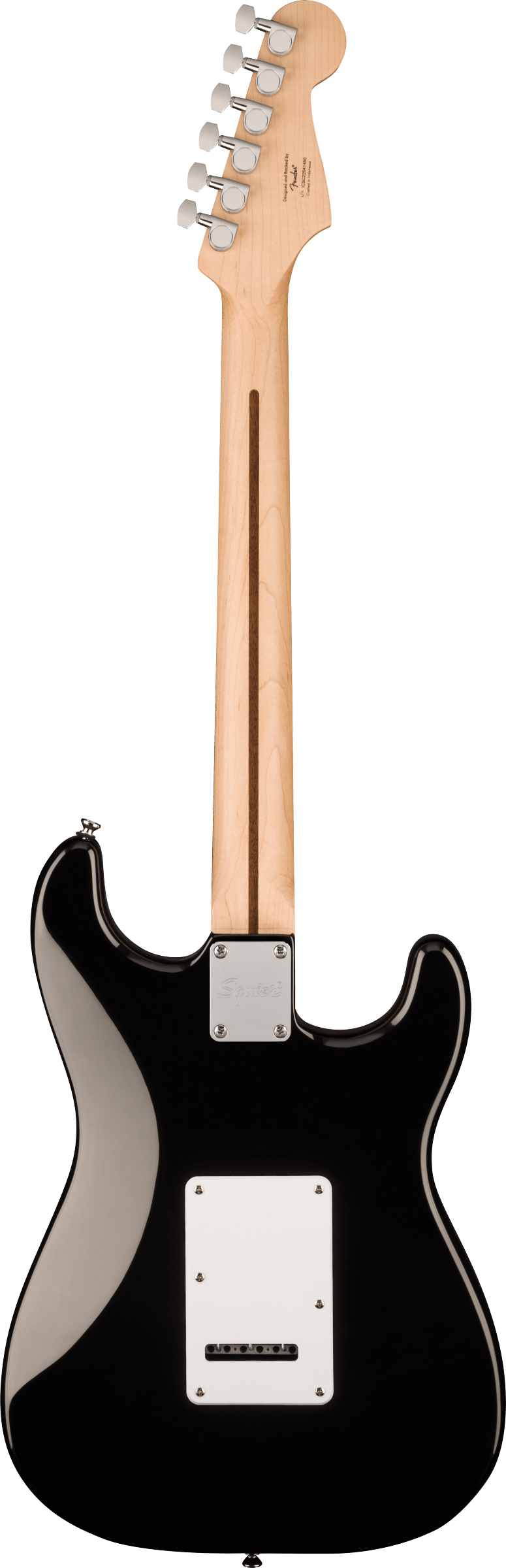 Sonic Stratocaster Left-Handed Maple Fingerboard  Black
