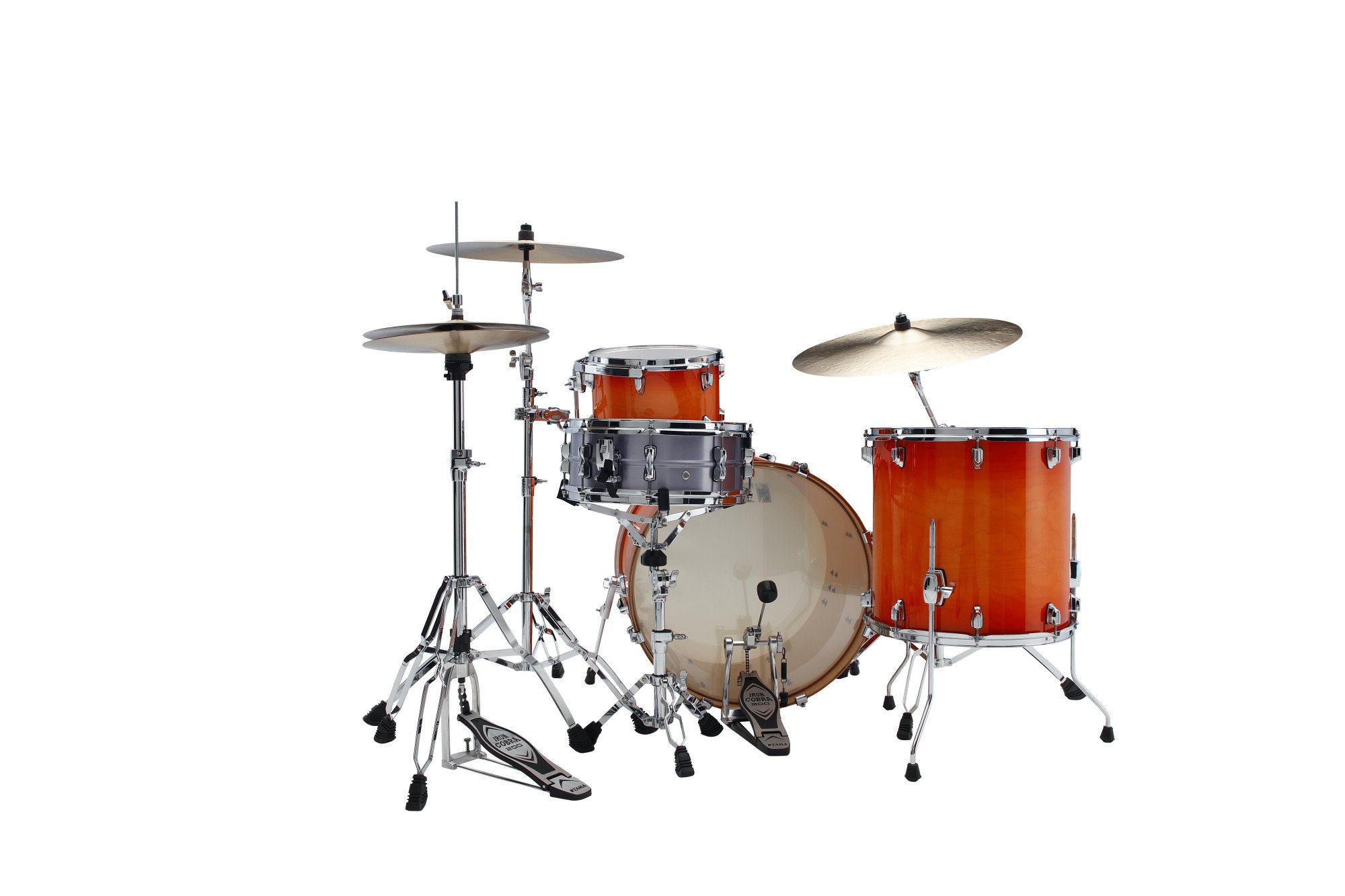Superstar Maple Shell Kit 3 teilig - Tangerine Lacquer Burst