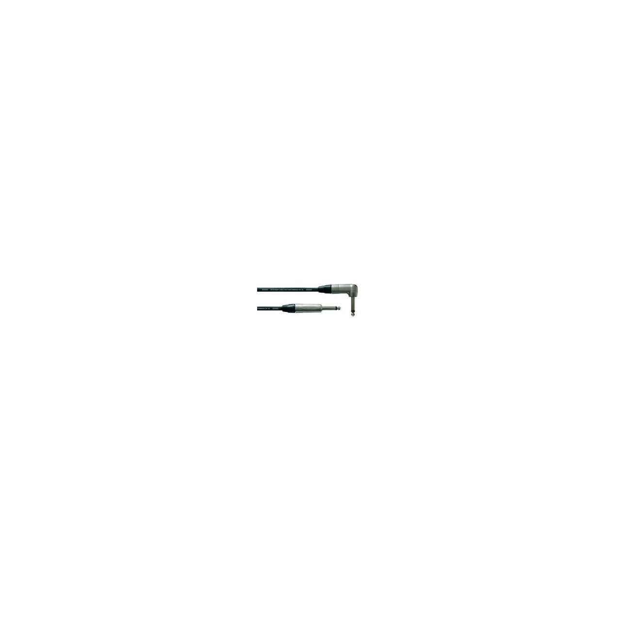 CXI 3 PR Instrumentenkabel 3,0 m Klinke/Winkelklinke 6,3 mm mono
