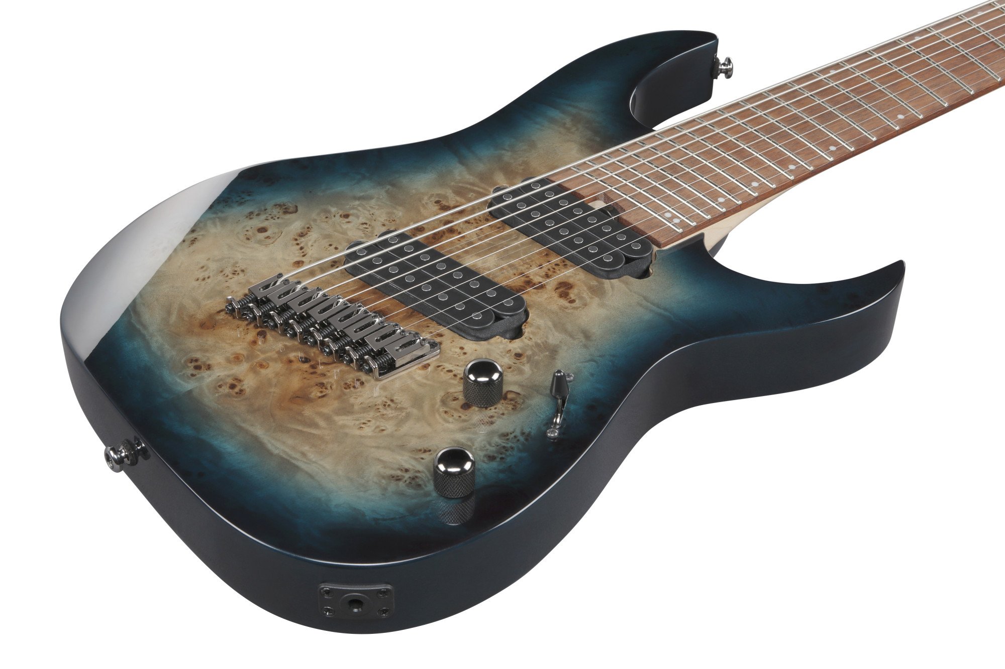 RGMS8PB-CBS 8-String Multi-Scale E-Gitarre Cosmic Blue Starburst 