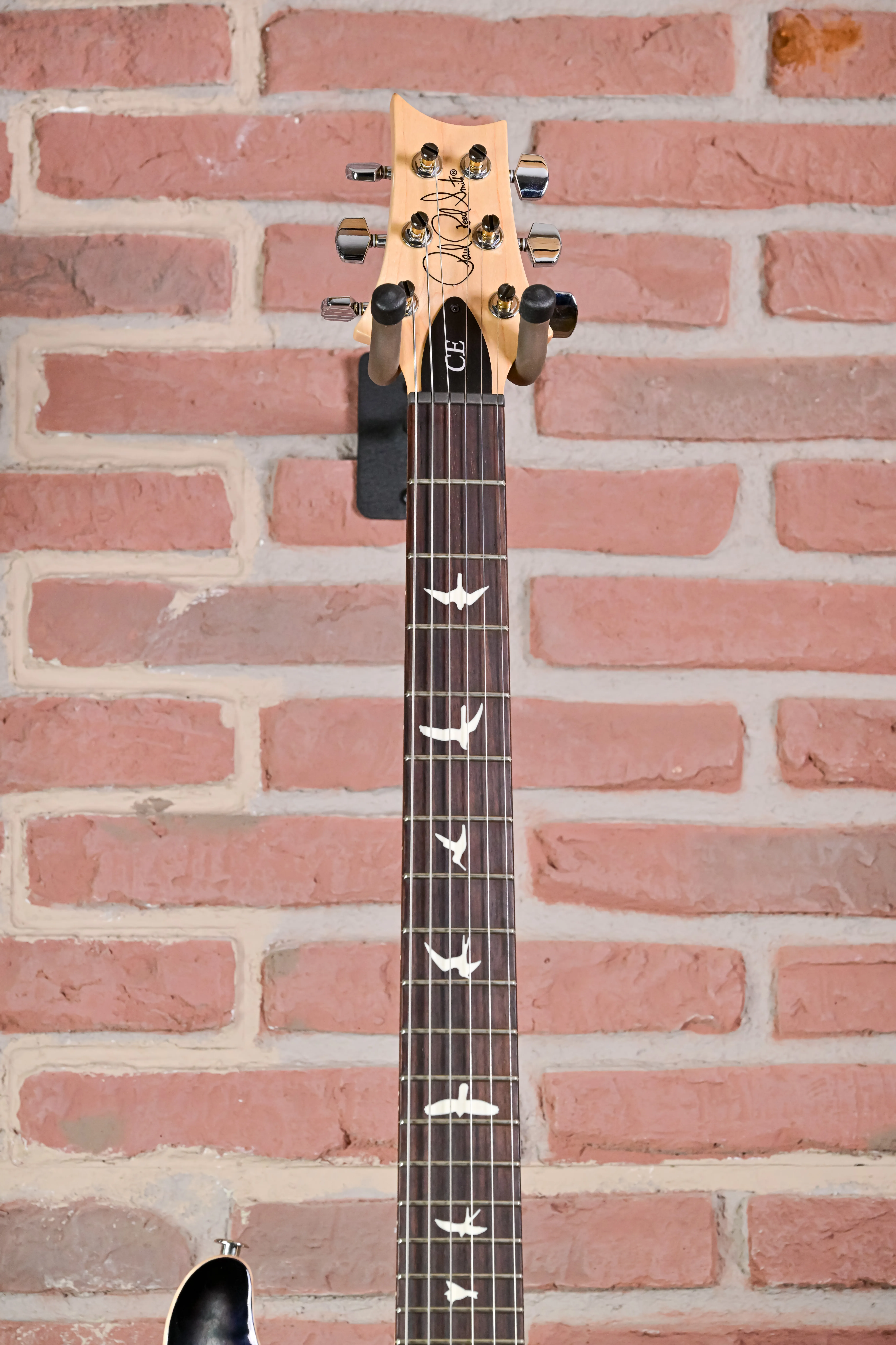 CE 24 Semi-Hollow Faded Blue Smokeburst
