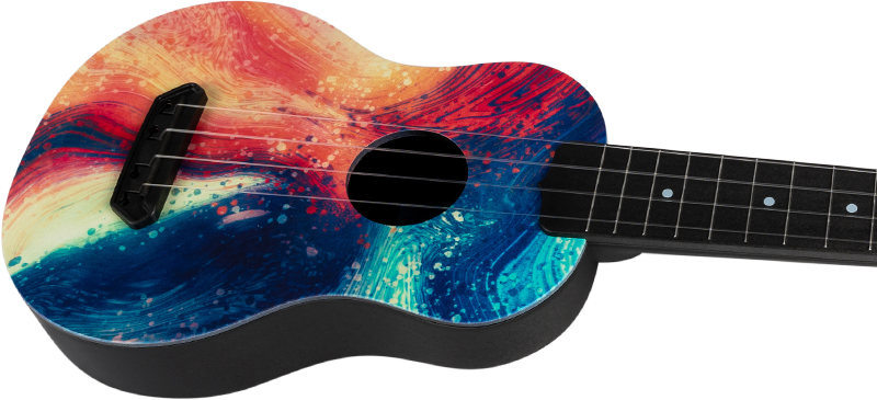UTS-40 Swirl Ultra Travel Ukulele