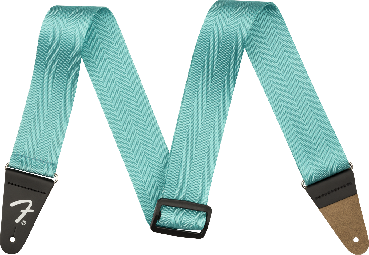 2" Am Pro Seat Belt Strap, Miami Blue