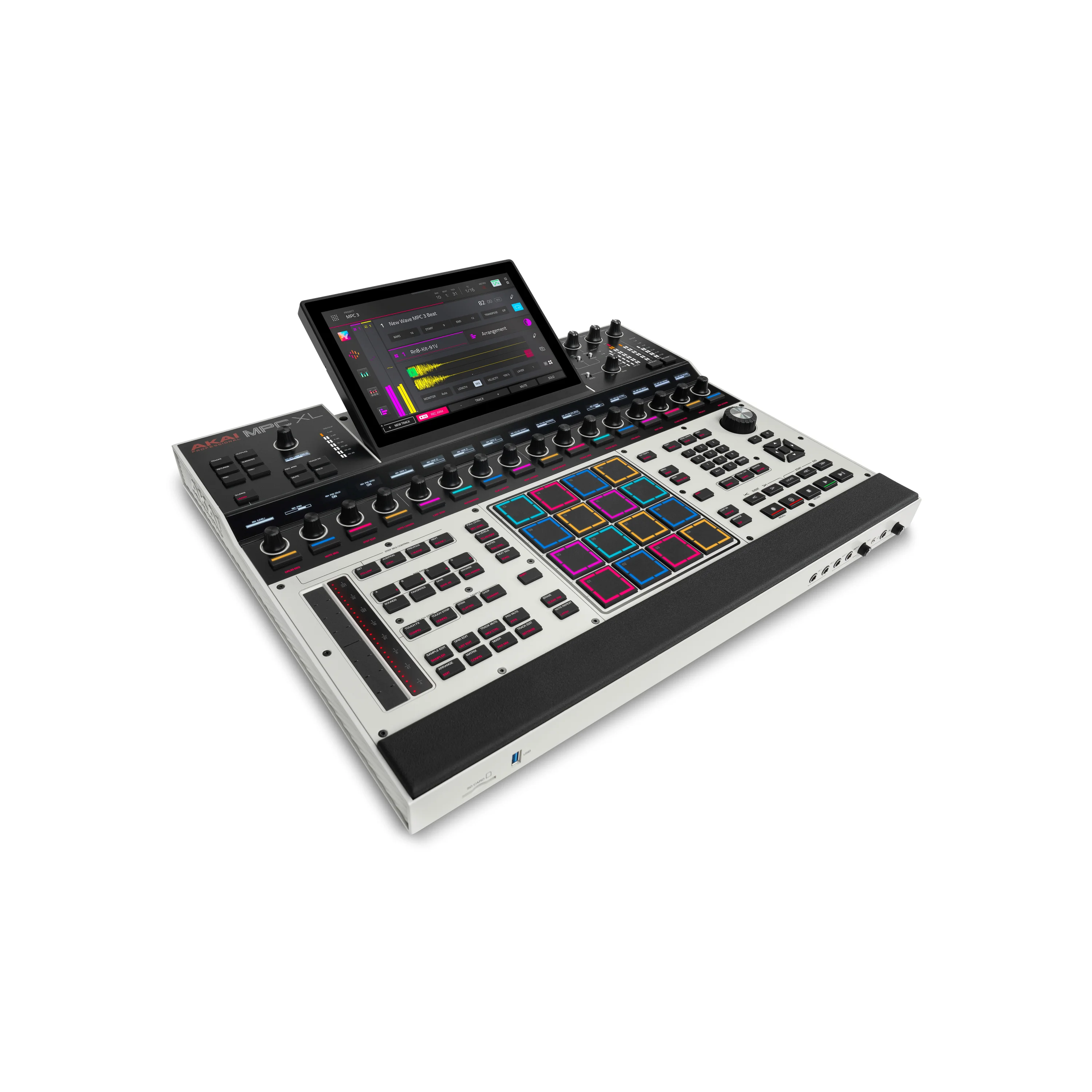 Akai MPC XL Seitenansicht links
