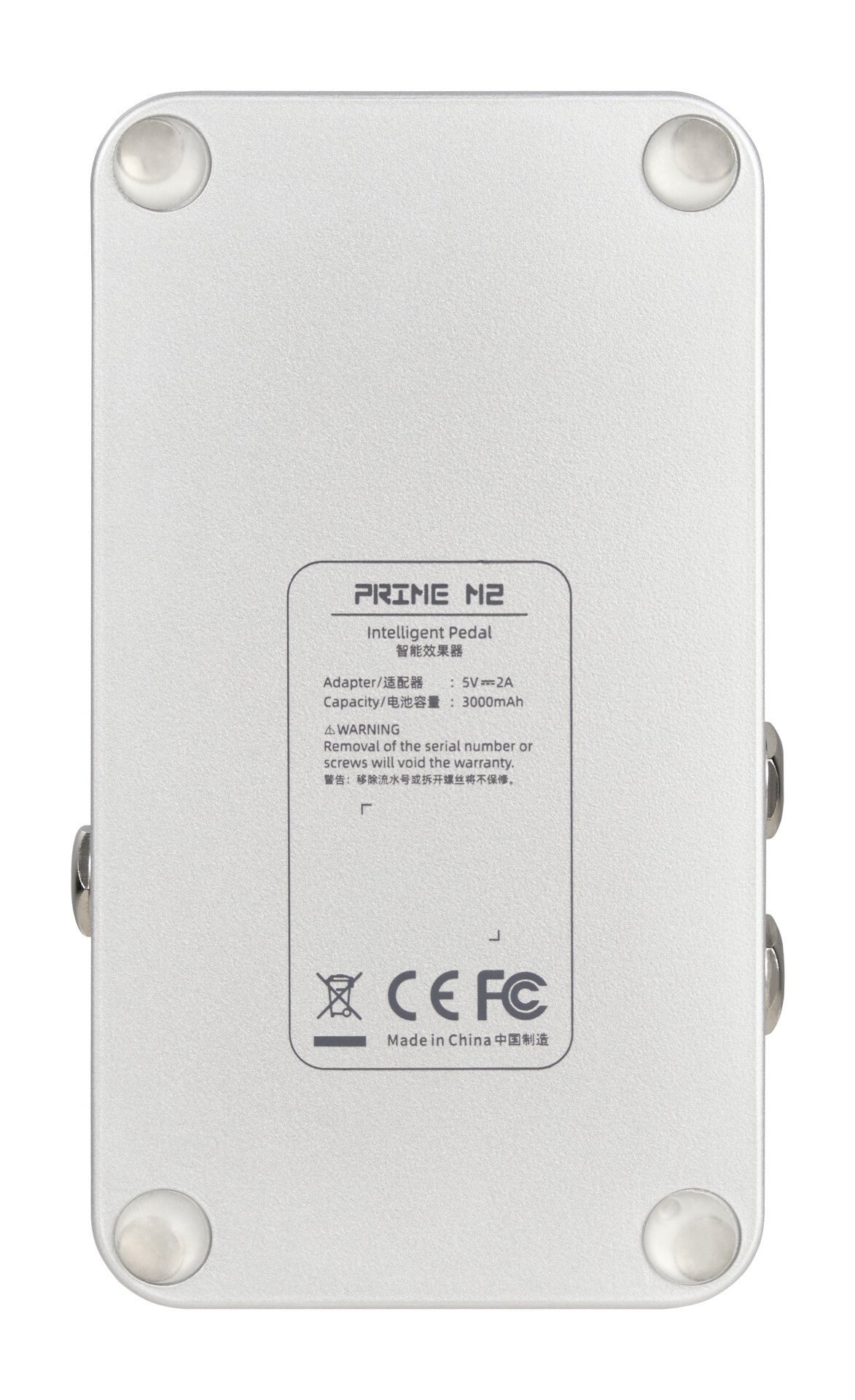 Prime M2 - Intelligent Multi Effects Pedal, Silver