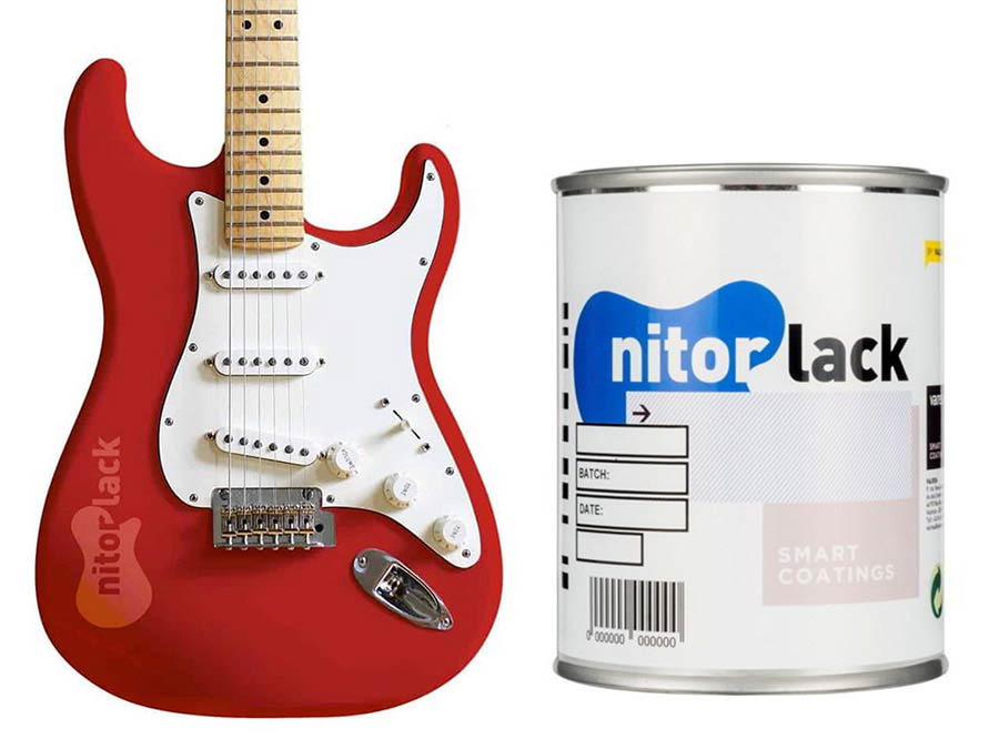 Nitrocelluloselack Candy Tangerine - 500ml Dose