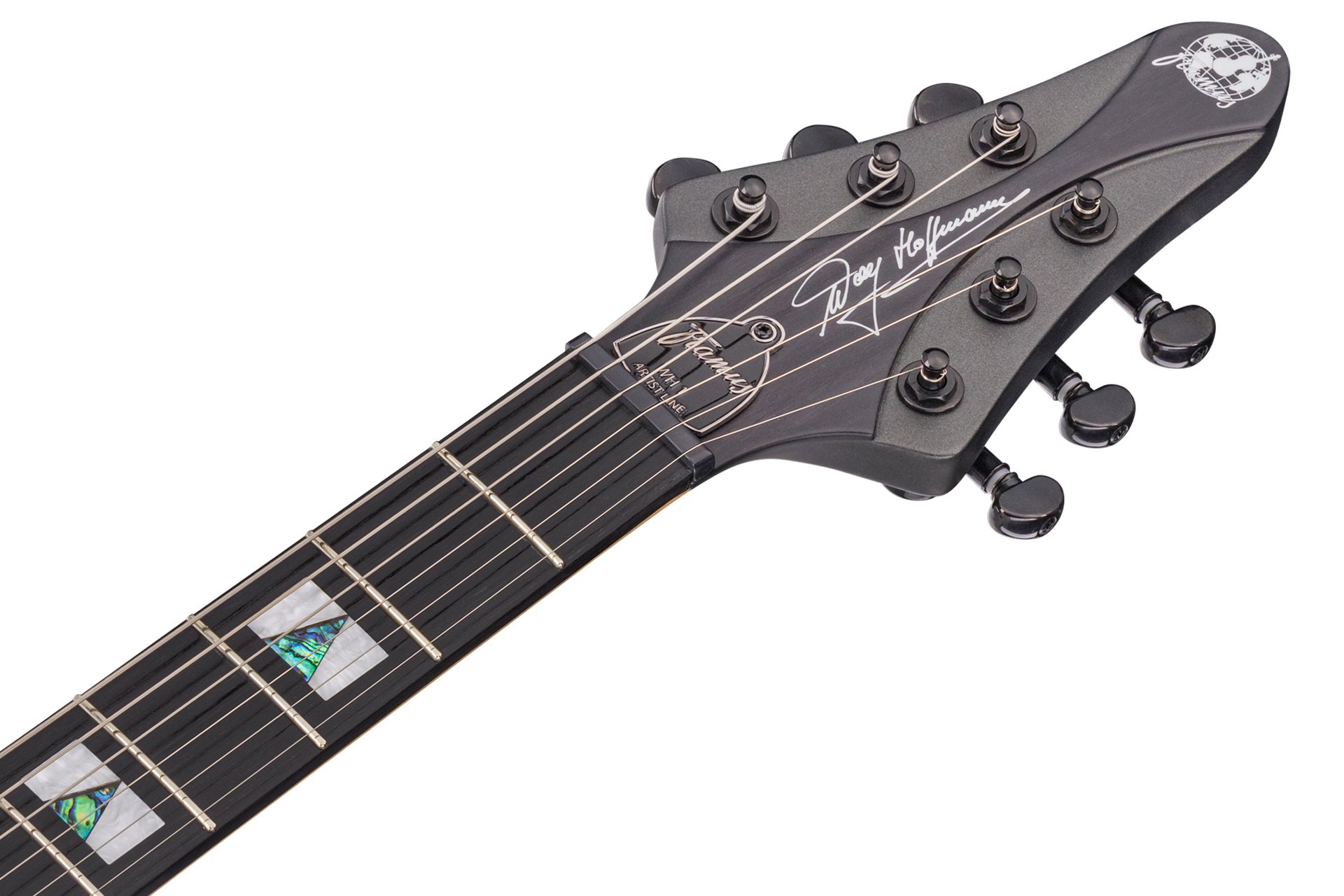 Artist Line Breaker WH-1 - Solid Charcoal Metallic Satin E-Gitarre