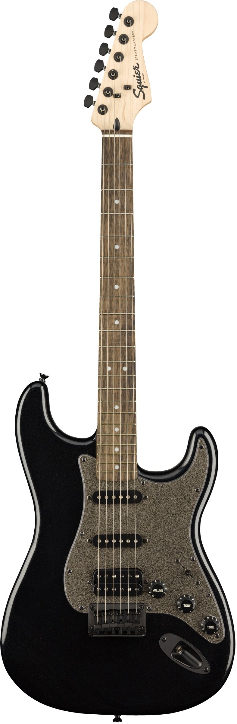 FSR Bullet® Stratocaster® HT HSS, Laurel Fingerboard, Black Metallic with Black Hardware