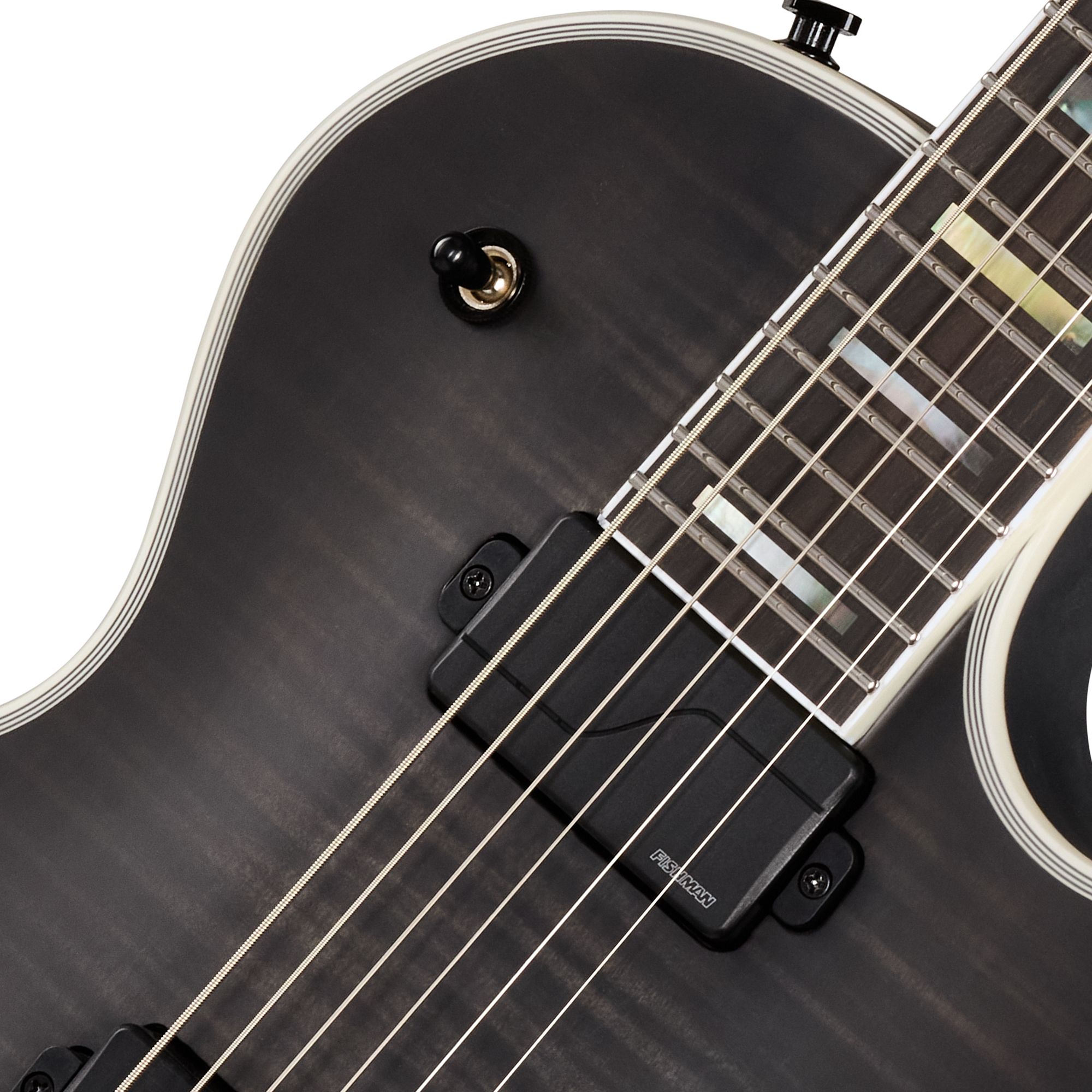 Prophecy Les Paul Baritone Obsidian Storm Satin