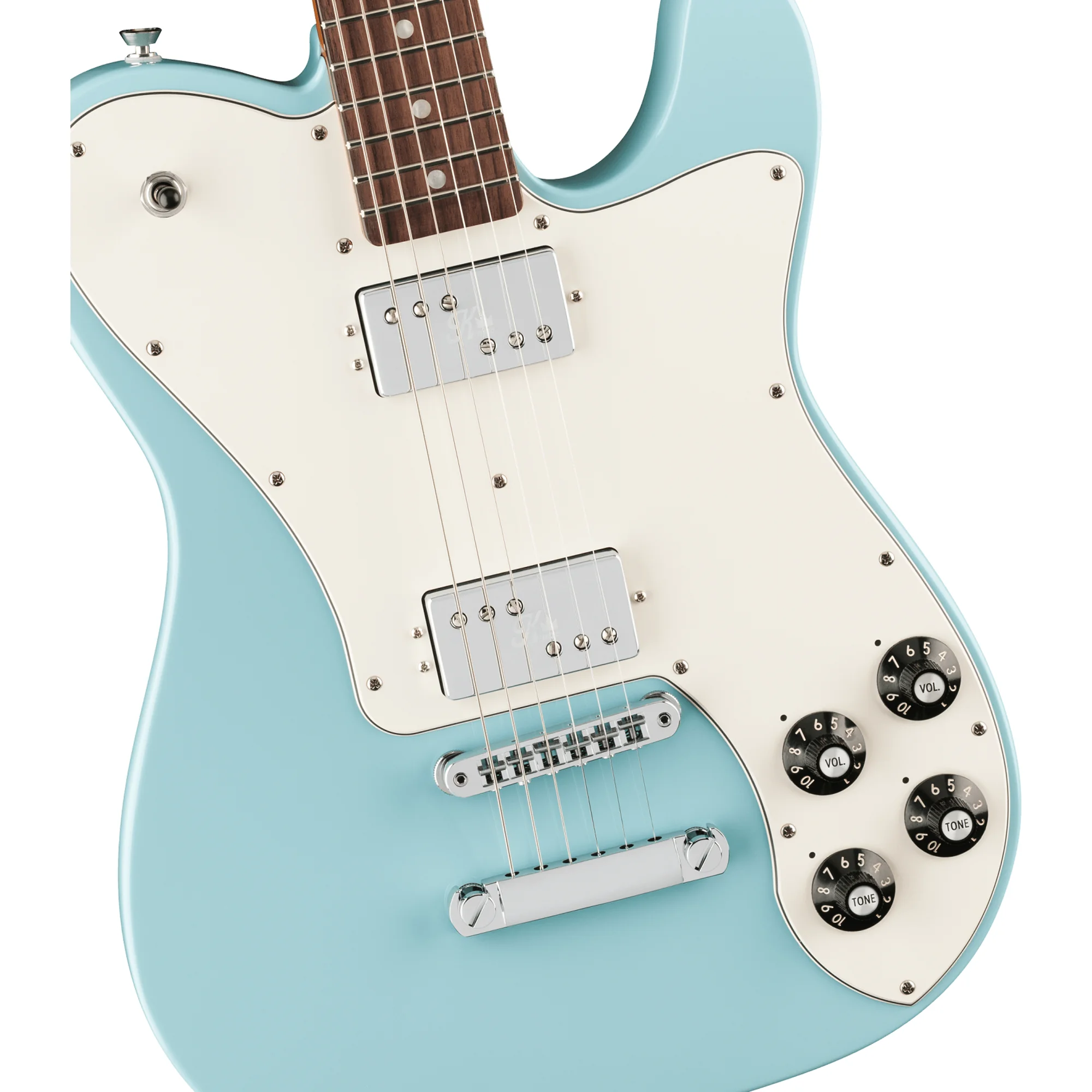 Kingfish Delta Day Telecaster Deluxe Daphne Blue