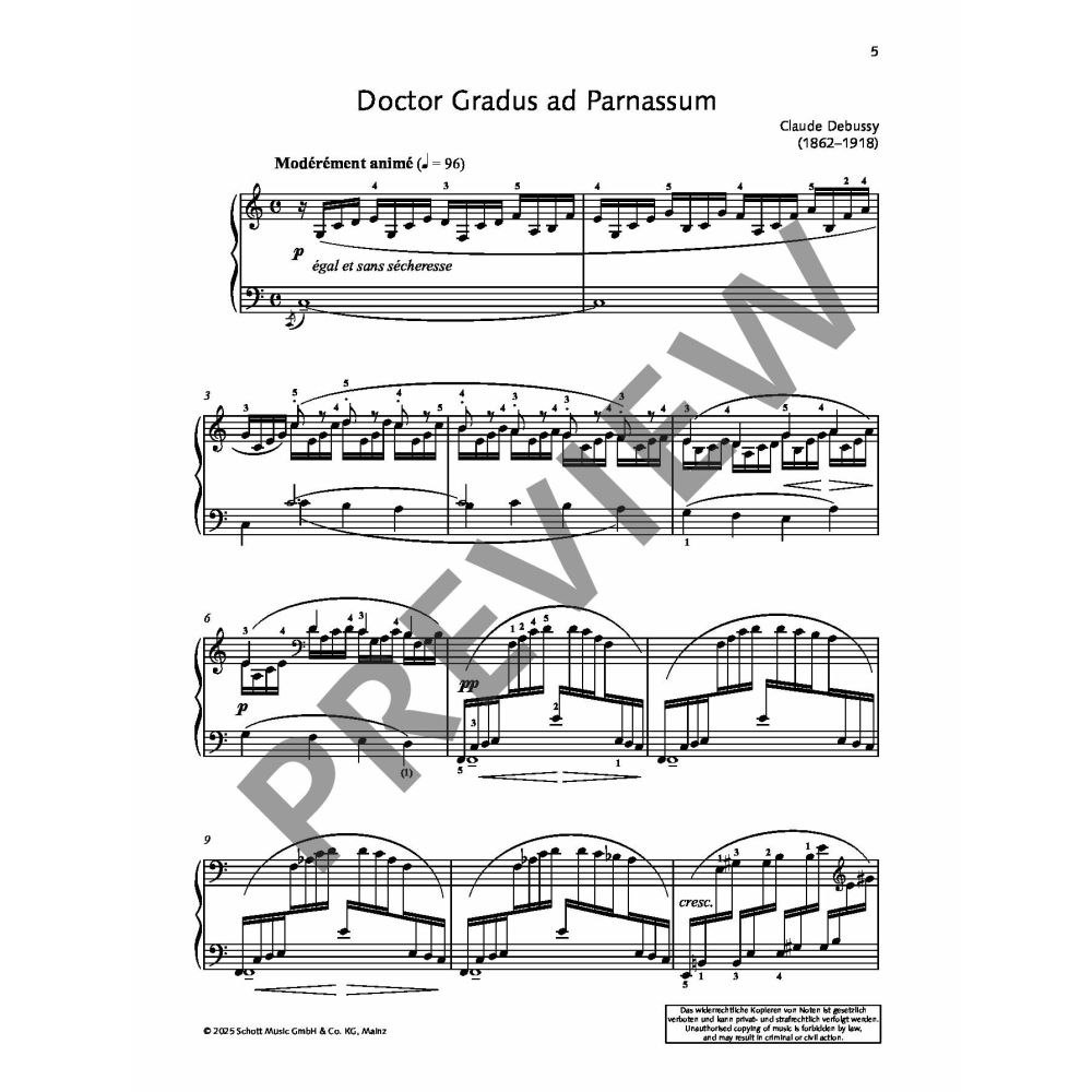 Mein erster Debussy