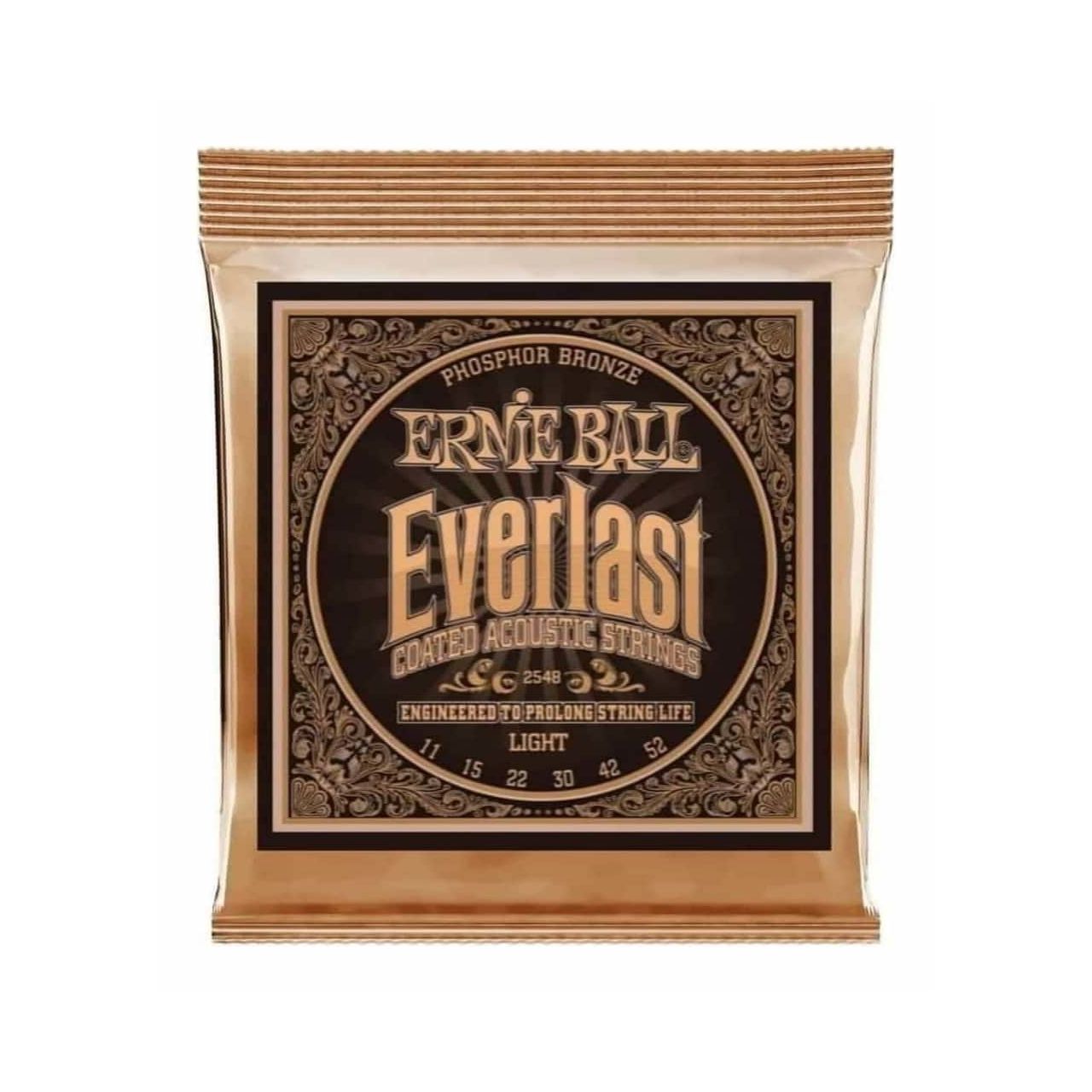 EB2548 Everlast Coated Acoustic Phosphor Bronze - Satz 011"-052"