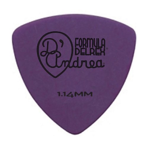 Formula Delrex Picks - 346 Shape (RD346 1.14XH), 72 pcs Refill Bag, 1.14 mm, Purple