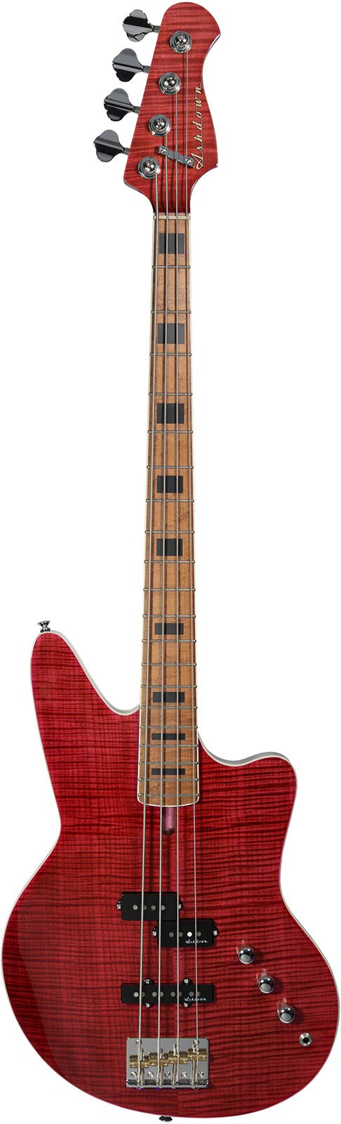 Roasted Saint Artisan Cardinal Flame E-Bass Red