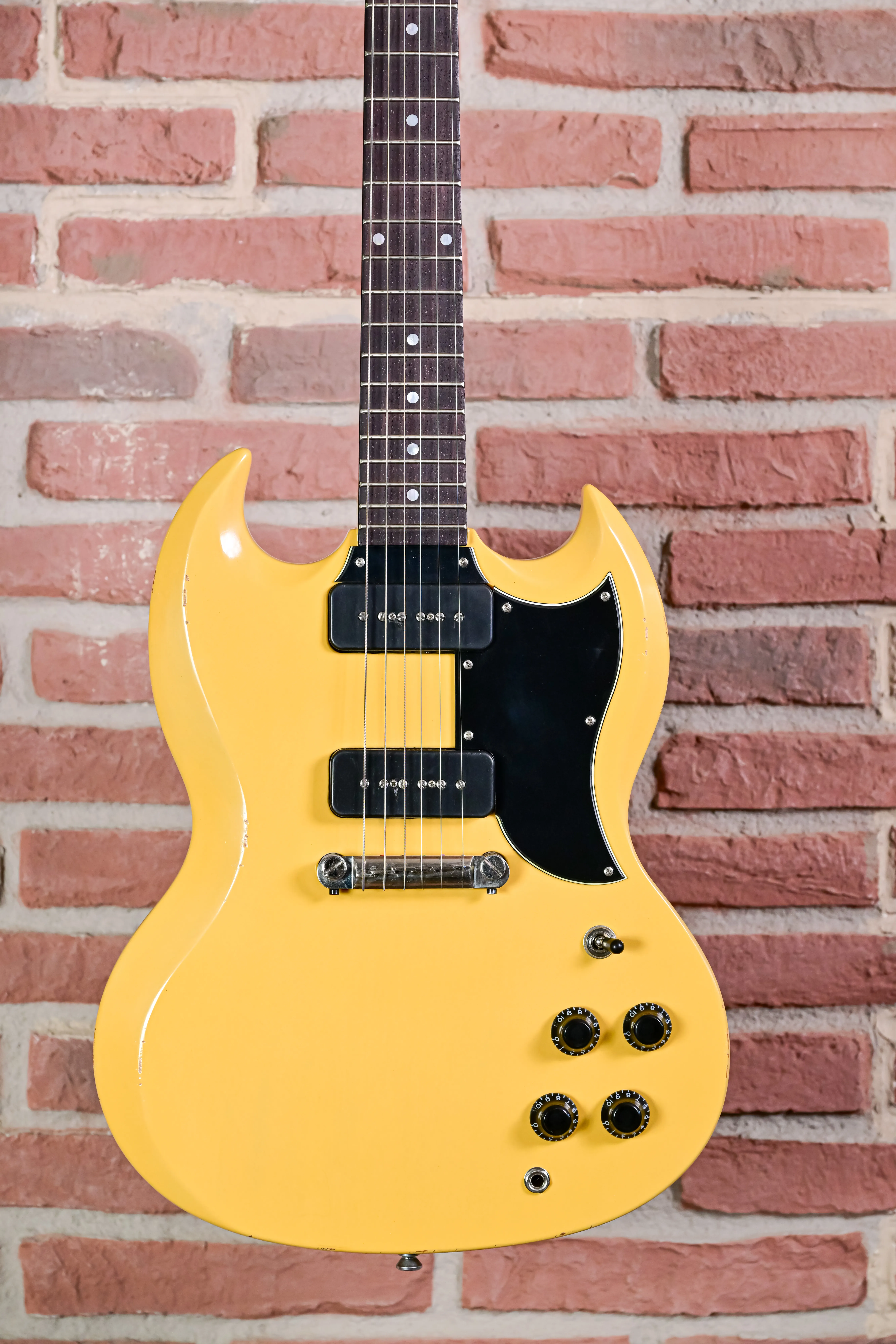 Albatroz 65-2 P90 TV Yellow Aged E-Gitarre