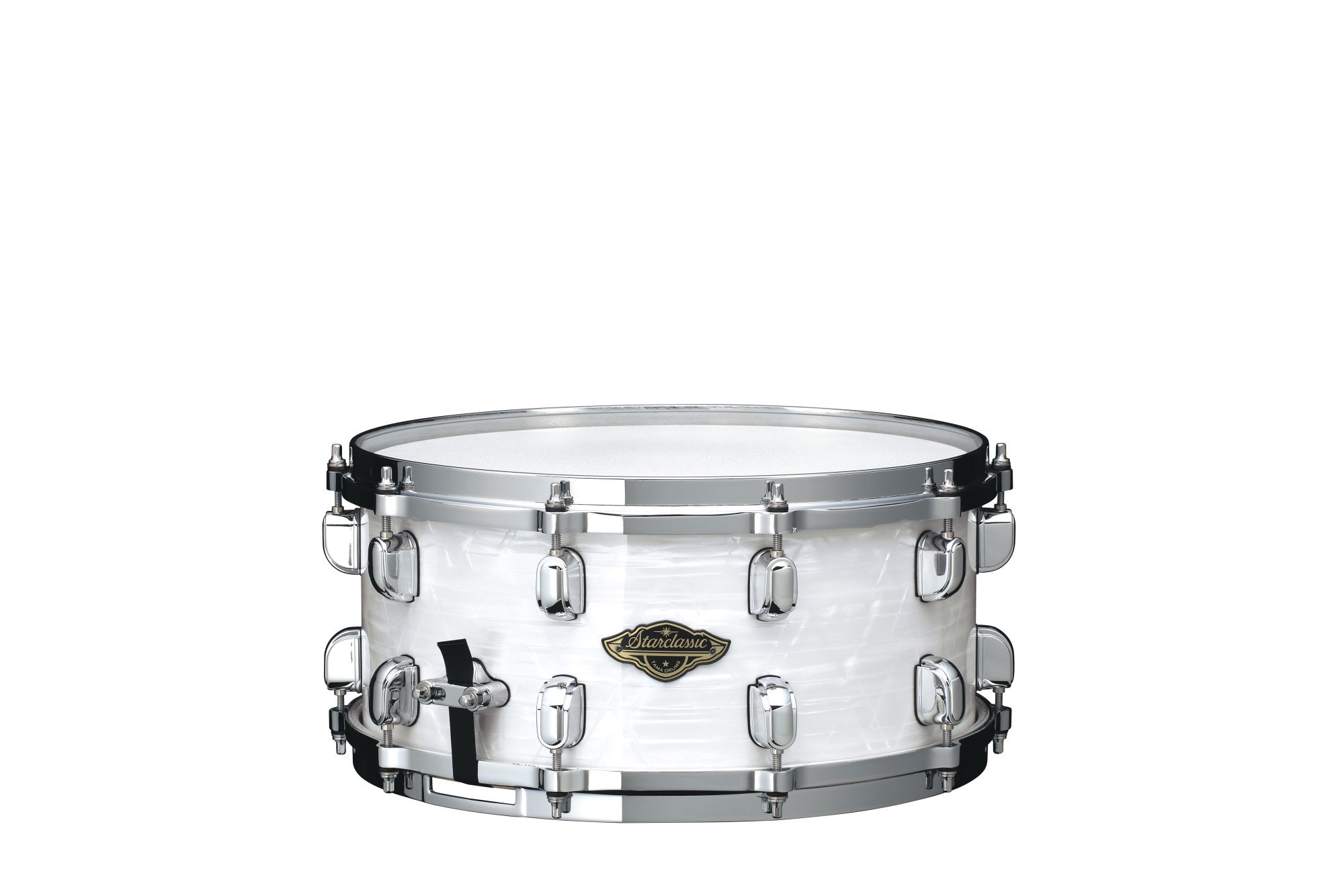 Starclassic Walnut/Birch Snaredrum 14" x 6,5" - Lacquer Ocean Blue Ripple/Chrom HW