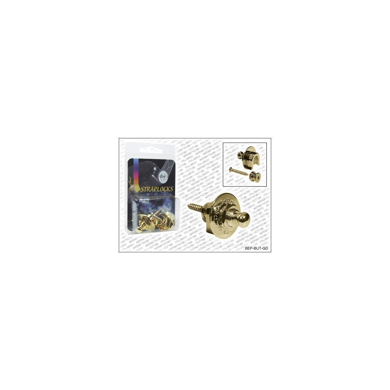 Security Locks - Strap Lock - BEP-10GD Gold