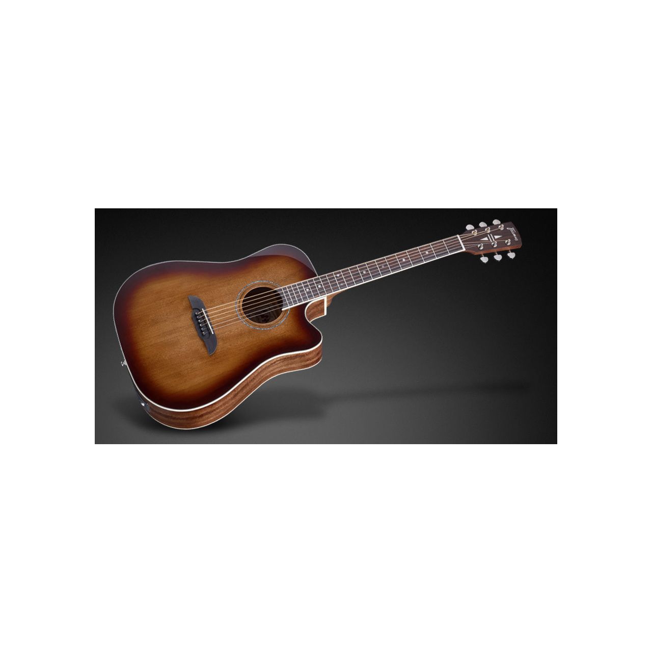Legacy Dreadnought Mahagoni Vintage Sunburst CE - Westerngitarre mit Tonabnehmer