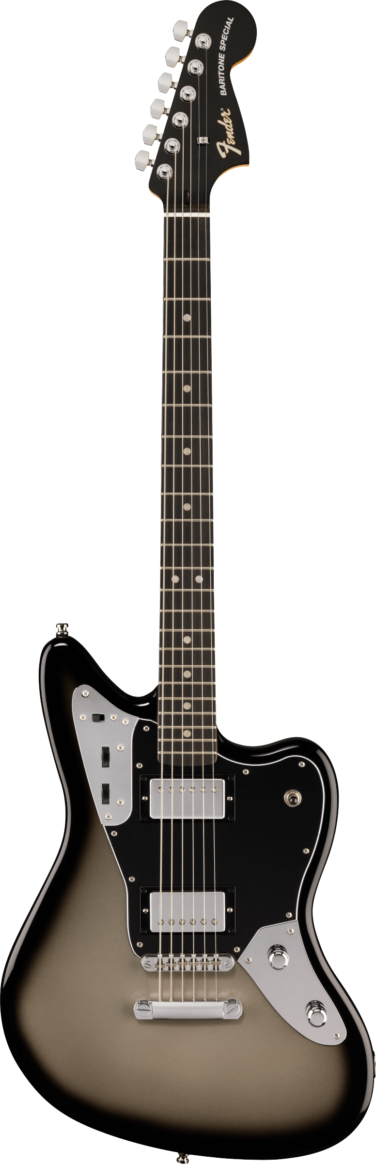 LTD Player Fusion Jaguar Baritone Silverburst
