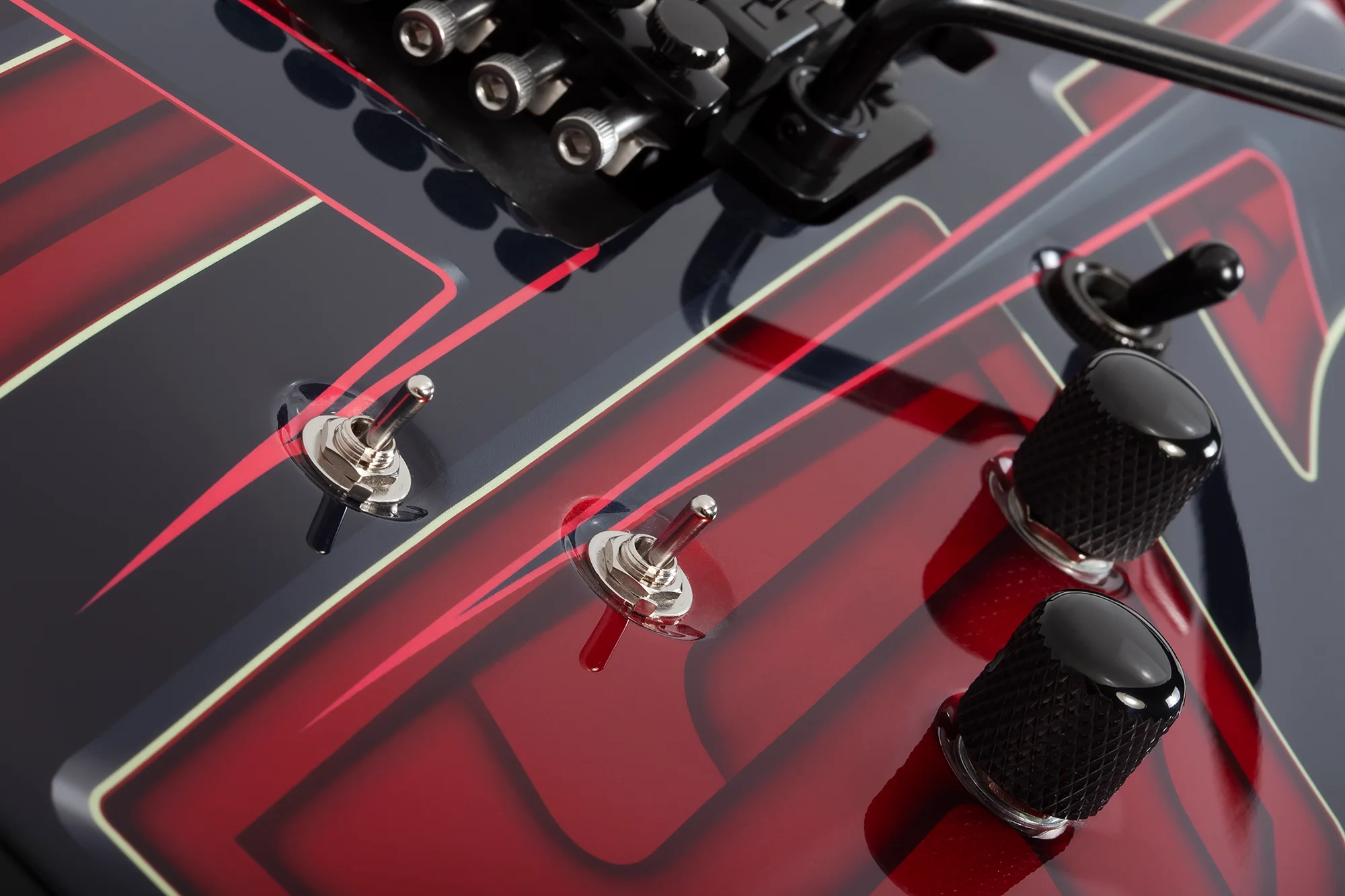 Avenger FR S Pryzm Vespid Metallic Red E-Gitarre