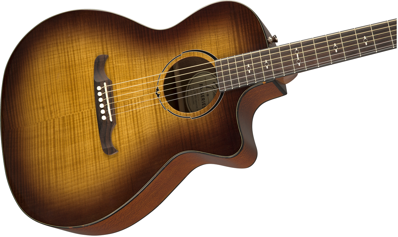 FA-345CE Auditorium Tea Burst Westerngitarre