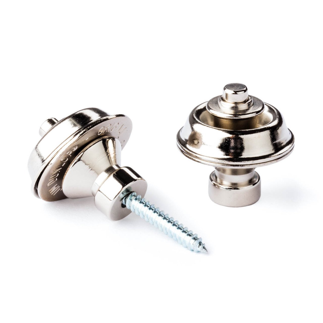 Straplok - Traditional Strap Retainer System, 1 Set, nickel 