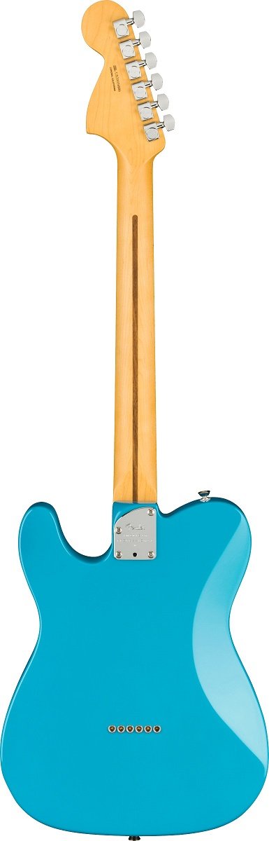 American Professional II Telecaster Deluxe, Maple, Miami Blue