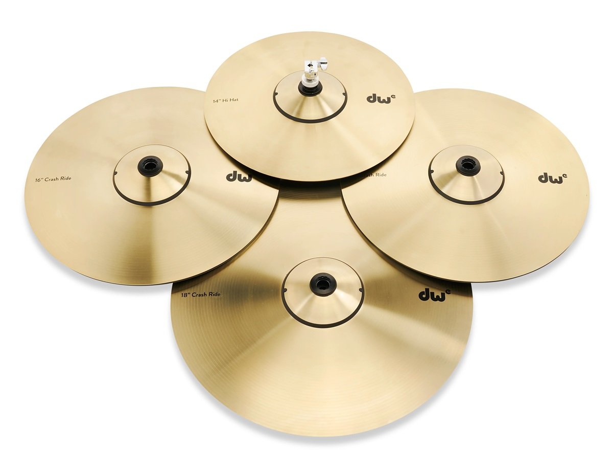 Black Cherry Metallic | 5-tlg Drum Kit Set mit 4 Becken