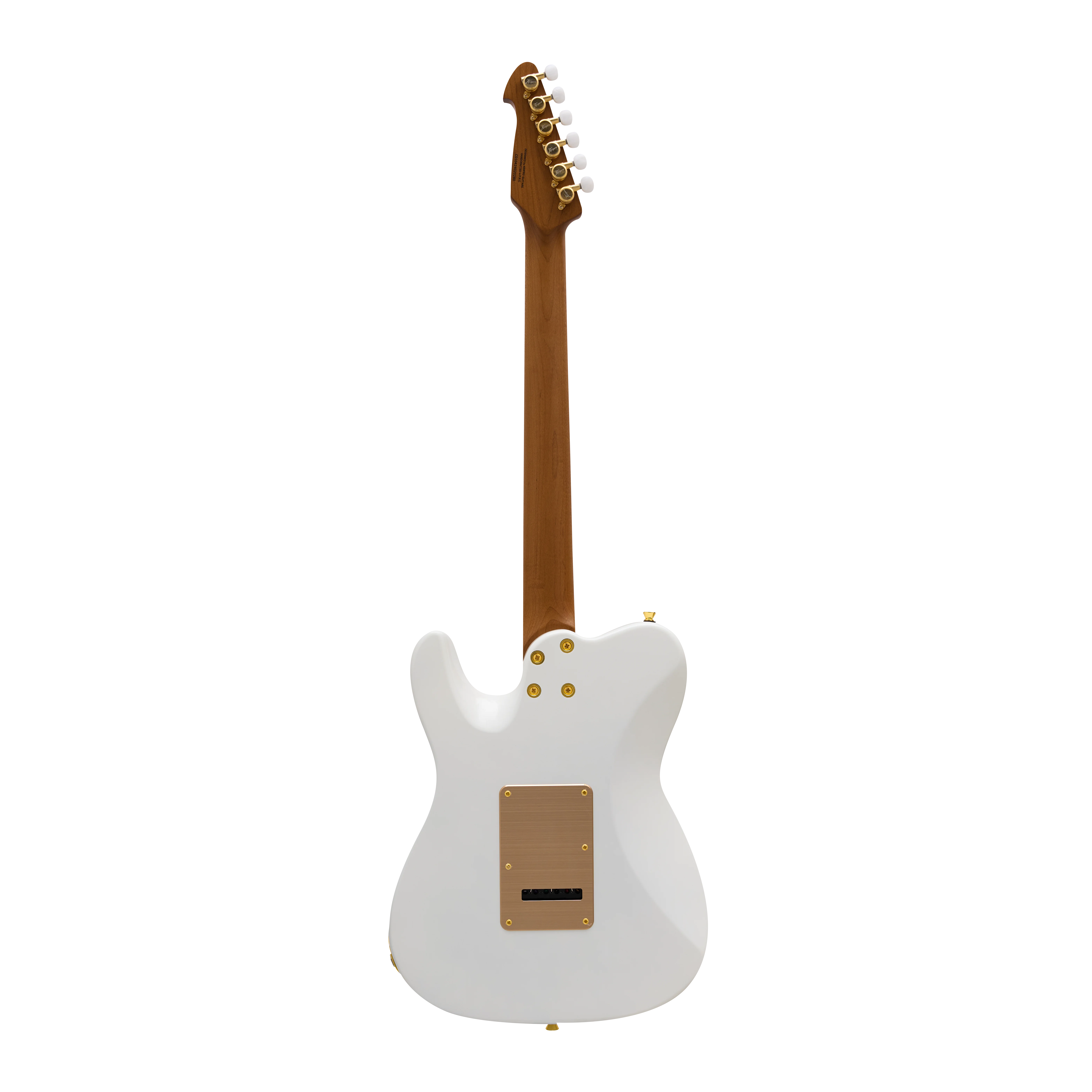 KT-Standard Gold HH Rosewood Pearl White E-Gitarre
