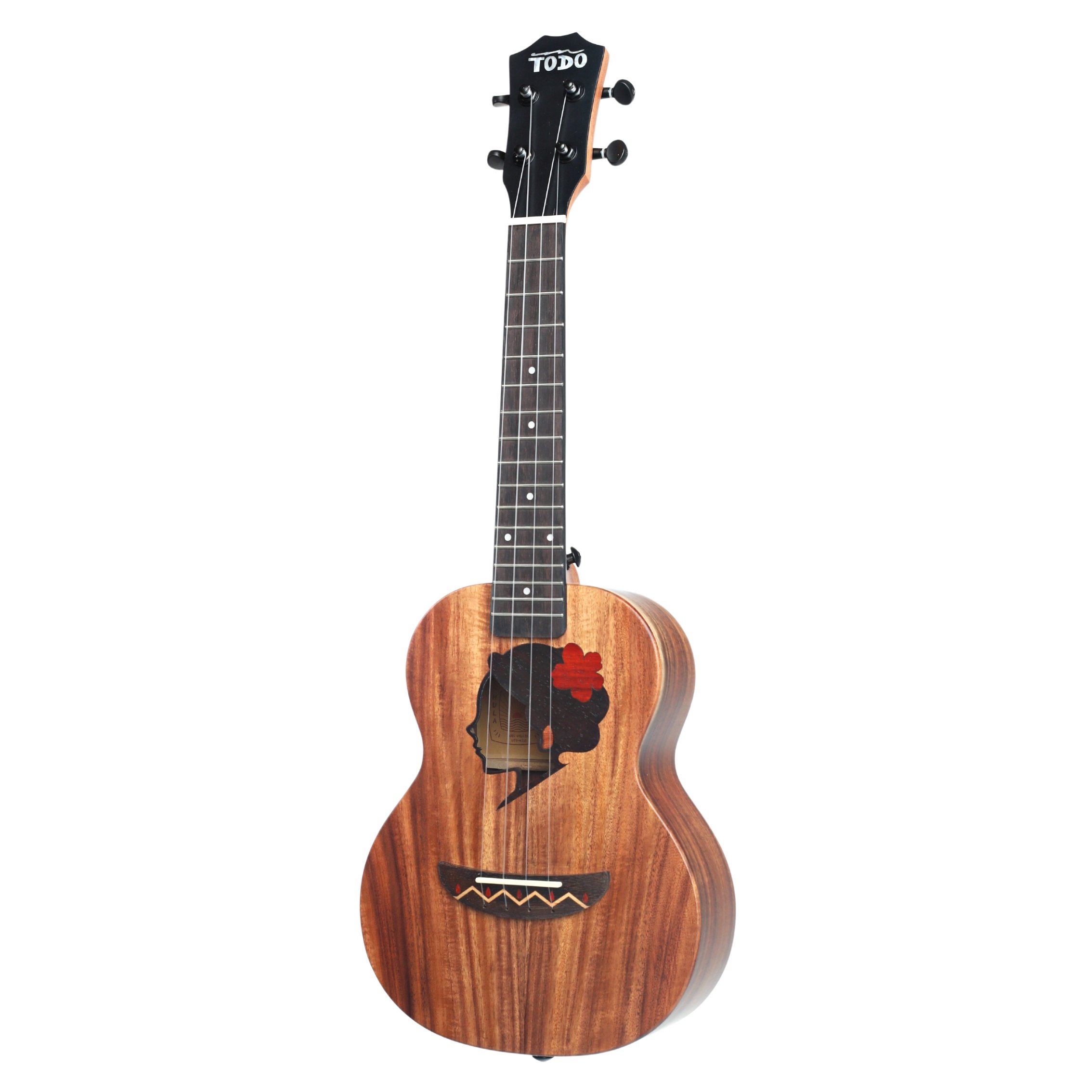 Hula Girl Ukulele Acacia Vollmassiv