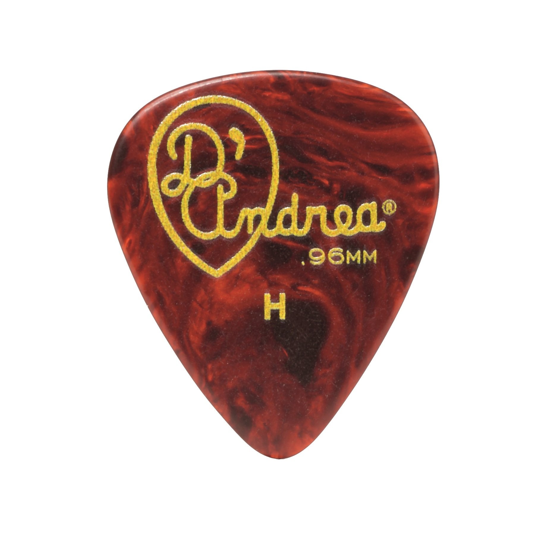 Shell Celluloid Picks - 351 Shape (TNVSH), 12 pcs Pick Tin, 0.96 mm, Shell