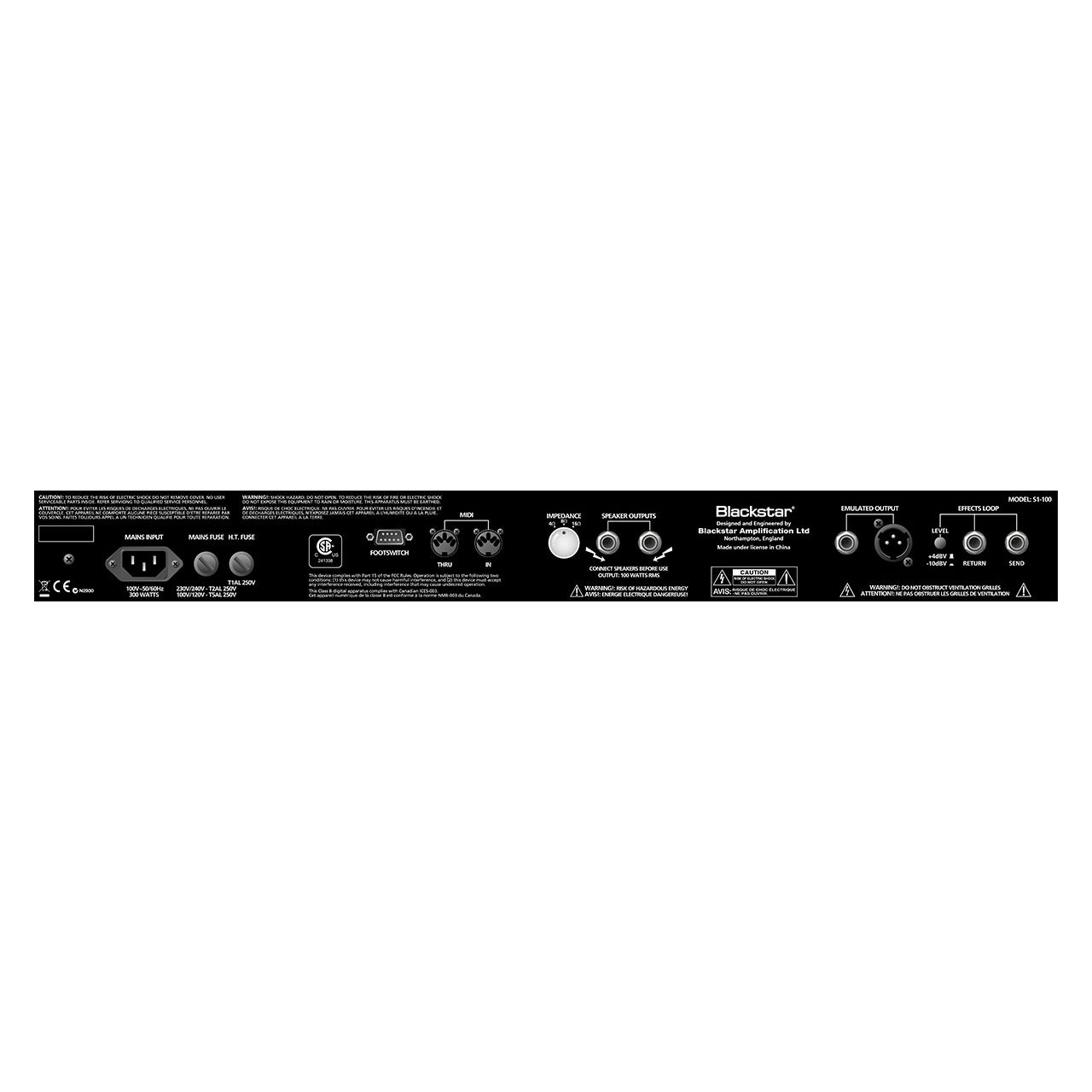 Series One 100 Top Teil E-Gitarre