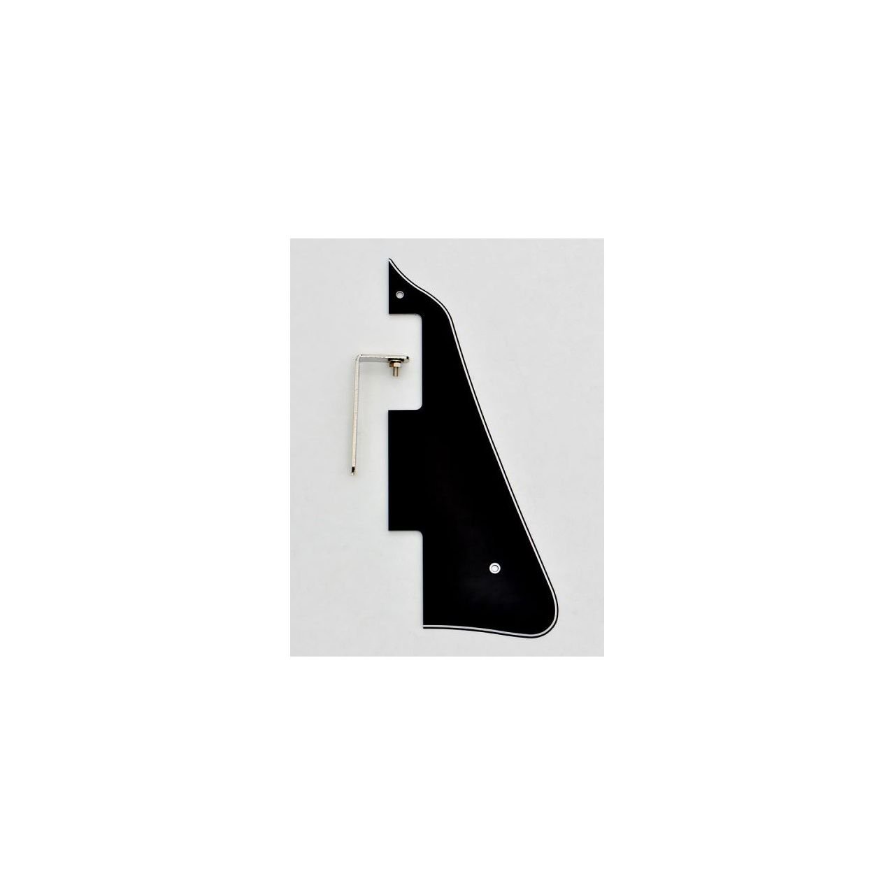 PGLPB Pickguard für Gibson® Les Paul® in schwarz mit Bügel