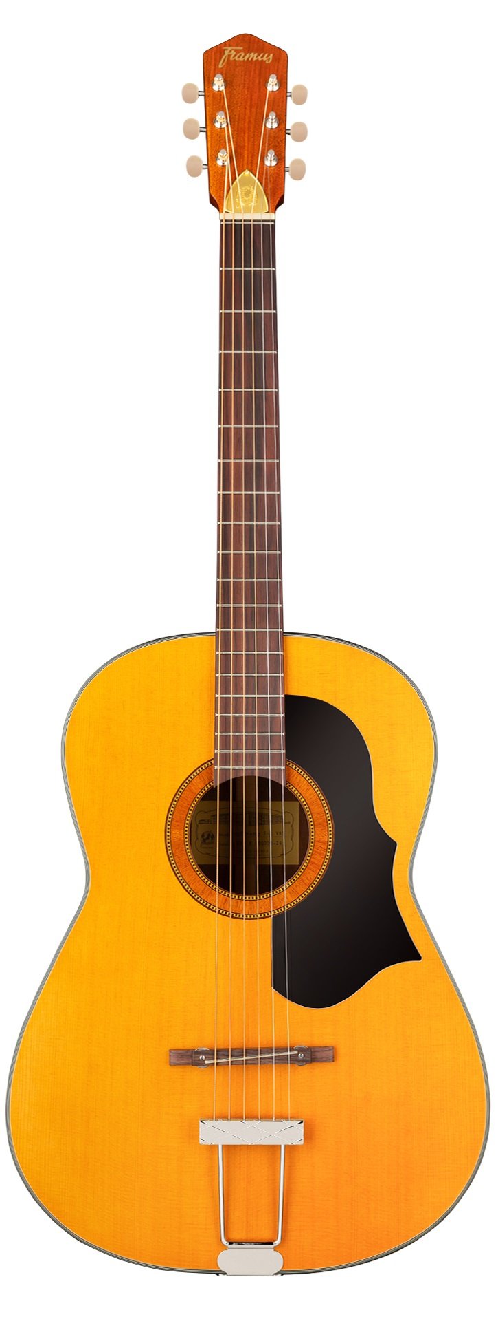 Vintage 05/024 Hootenanny 6-String, Vintage Tinted Satin, Case