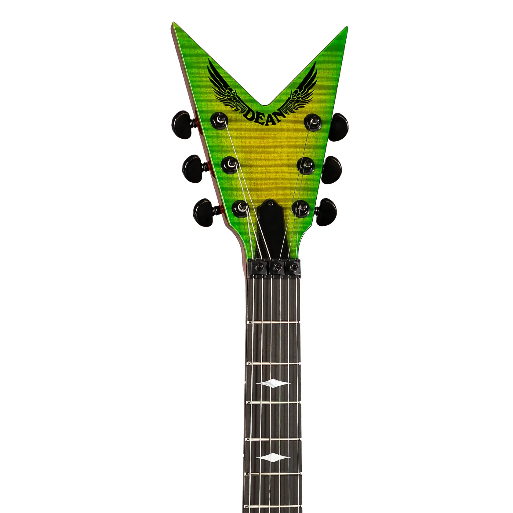 USA Flat Top Floyd Flame Top E-Gitarre