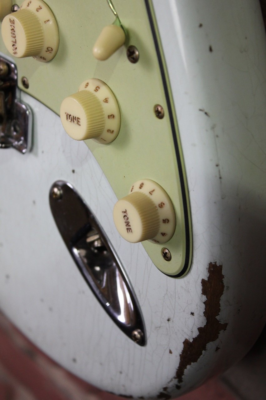 Ltd '63 Stratocaster Relic, Faded Aged Sonic Blue