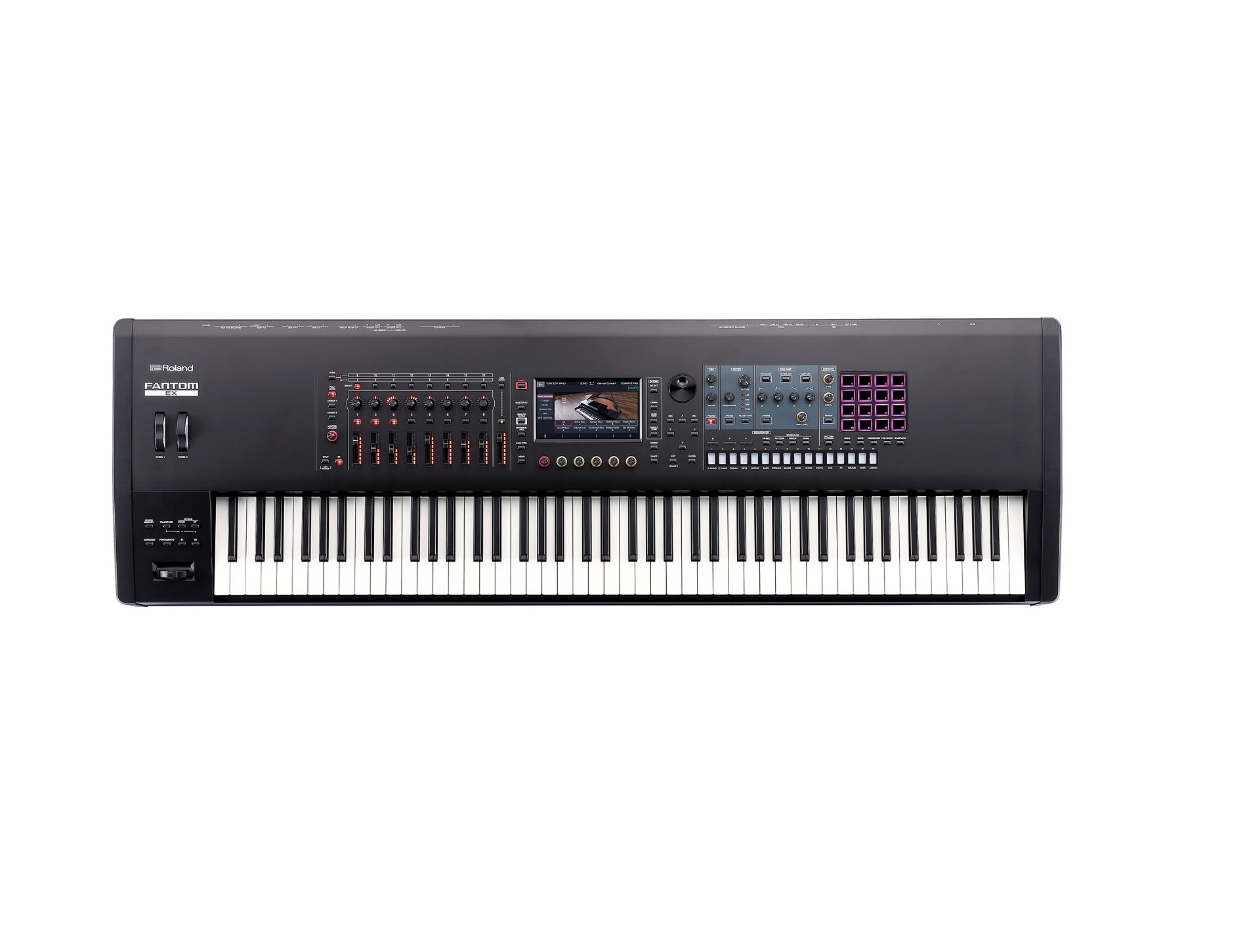 ROLAND Fantom 8 EX   Ansicht von oben
