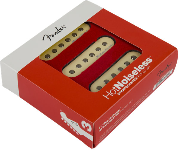 Hot Noiseless™ Strat Pickups, (3)