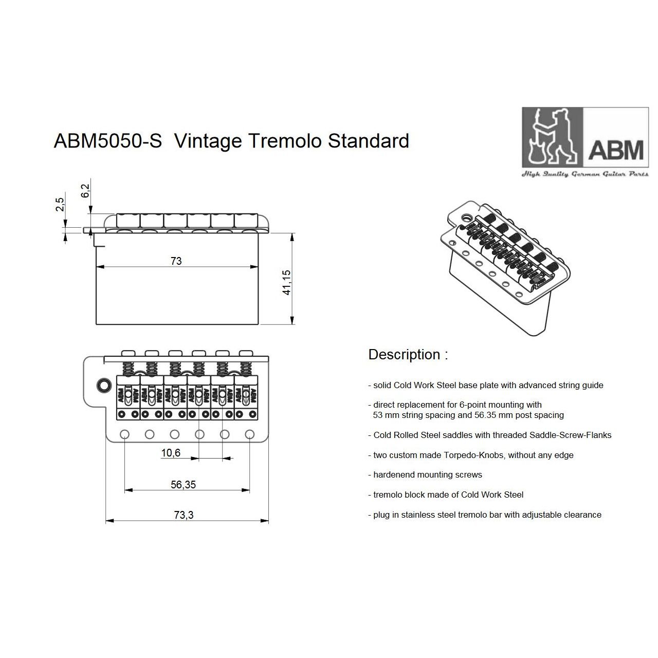 5050-S Vintage Tremolo