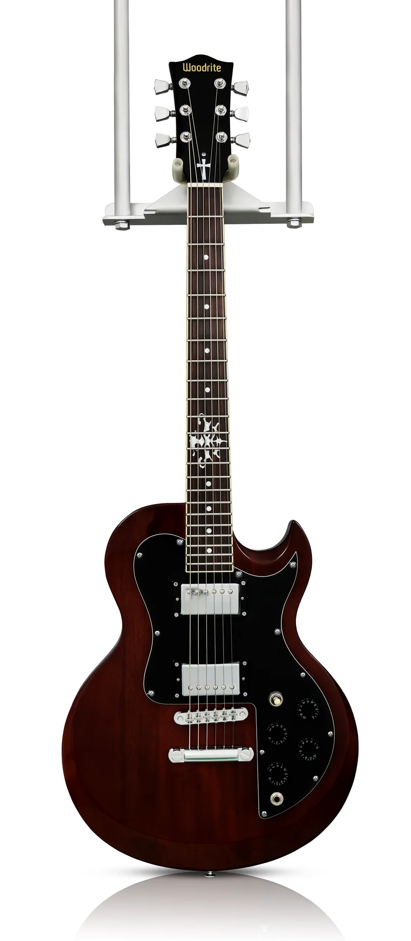 Jimmy Bower Signature Seer Transparent Dark Walnut E-Gitarre
