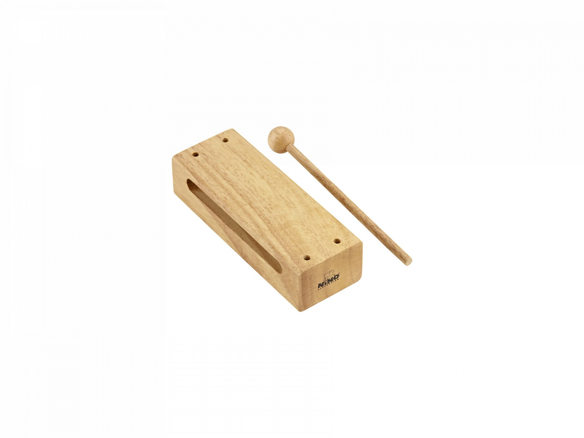 Wood Block NINO22 – Percussion Holzblock mit Beater