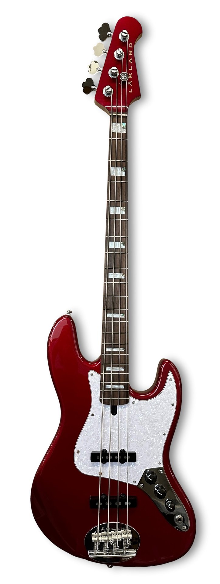 Skyline 44-60 Custom Bass 4-String - Candy Apple Red Gloss