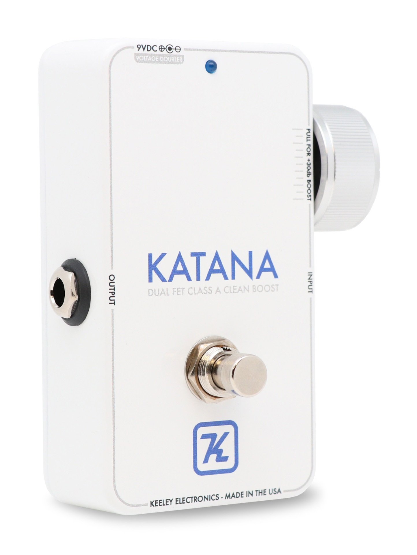 Katana Clean Boost - "Throwback White" Edition