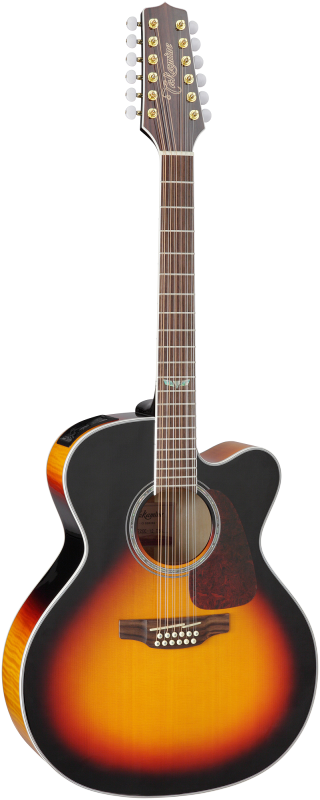 GJ72CE 12-Saiter,  Brown Sunburst  