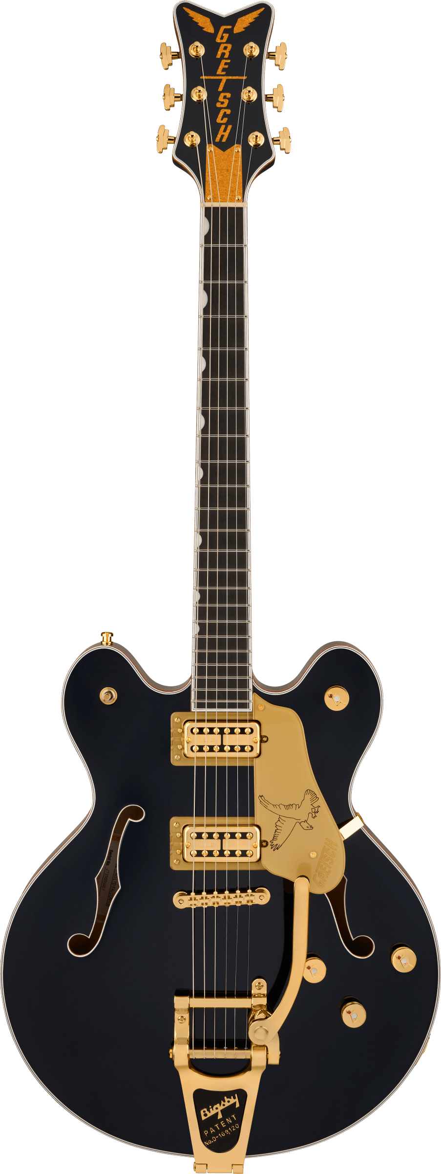 Falcon Center Block LTD with String-Thru Bigsby Midnight Sapphire