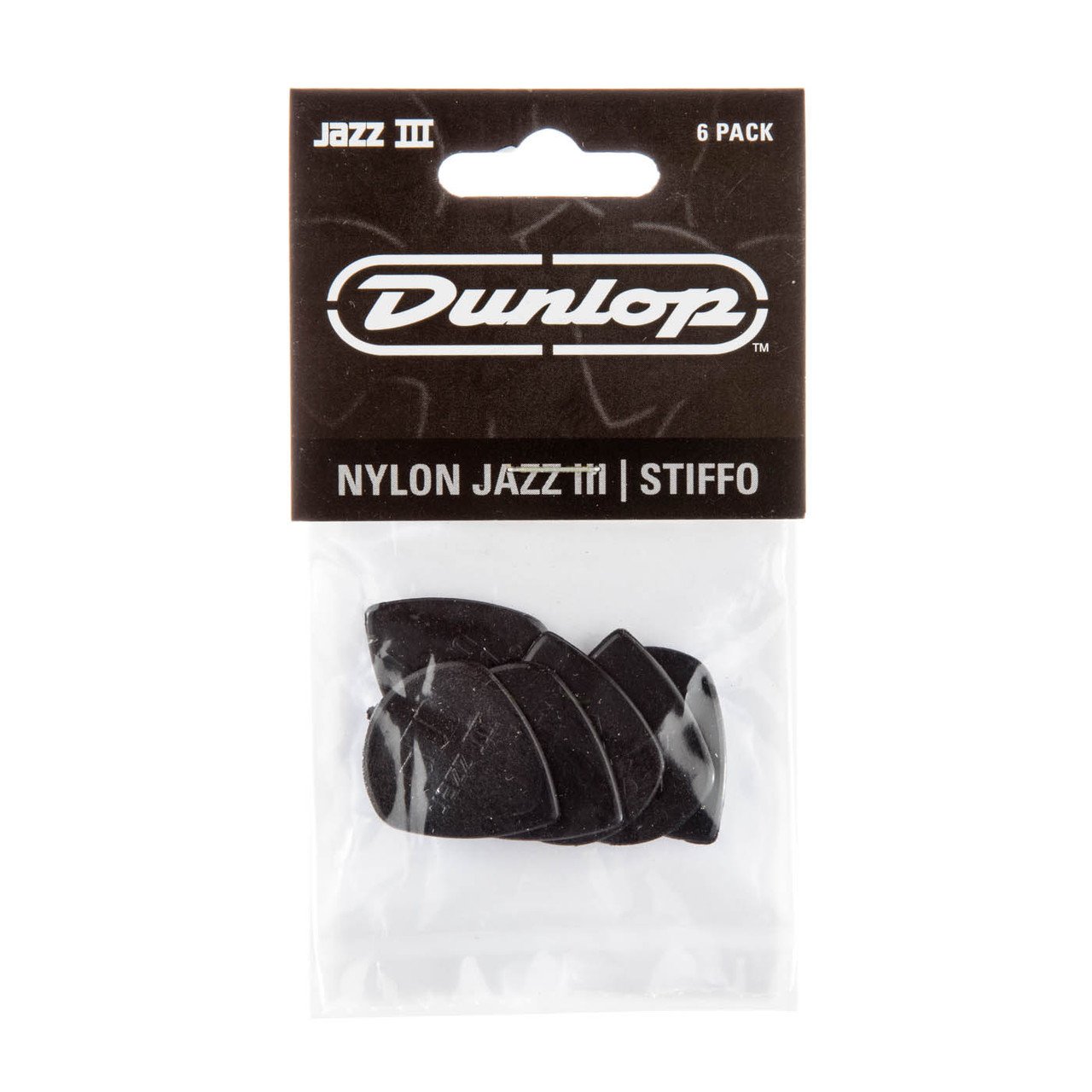 Stiffo Jazz III Picks 1.38 mm  Refill Pack 24 pcs.