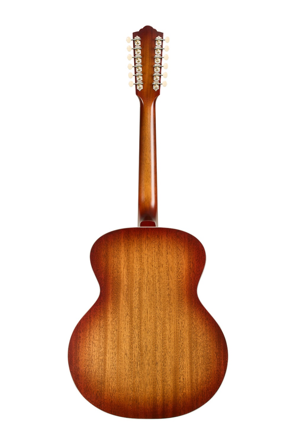 Akustikgitarre, Holzkorpus, Mahagonifarbe, Nylonsaiten, Klassische Kopfplatte