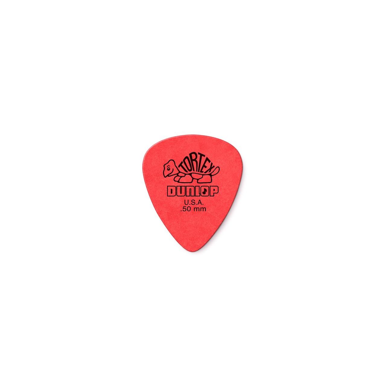Tortex Standard Players Picks, 72 Stück, rot / 0,50